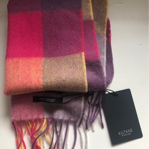 Wool kiltane scarf